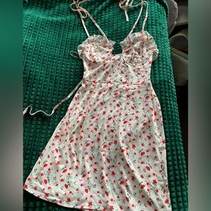 princess polly the allen mini dress | size 4